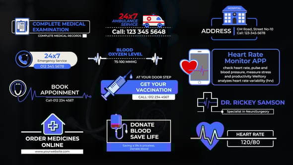 Videohive Medical & Health Titles