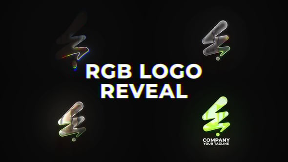Videohive Rgb Light Logo Reveal