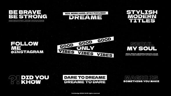 Videohive Shadow Text Animation | AE