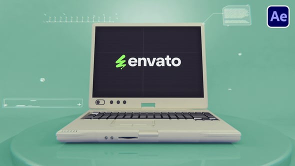 Videohive Laptop Logo