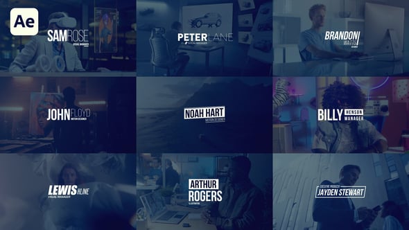 Videohive Corporate Titles Pack 56161353