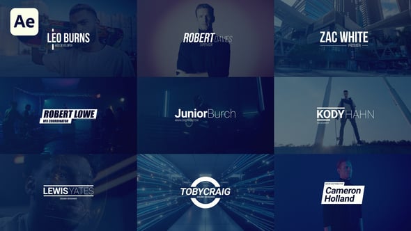 Videohive Creative Titles Typography