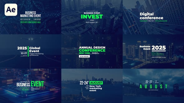 Videohive Corporate Event Titles