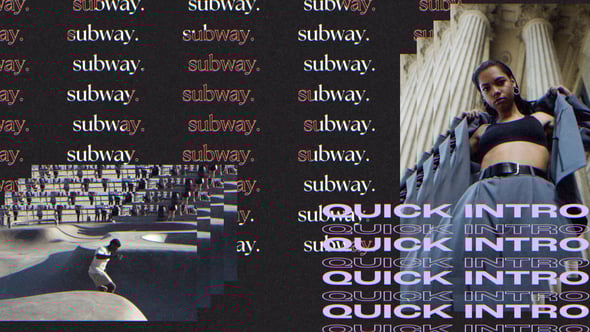Videohive Subway – Quick Intro