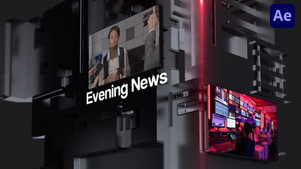 Videohive Broadcast News Opener