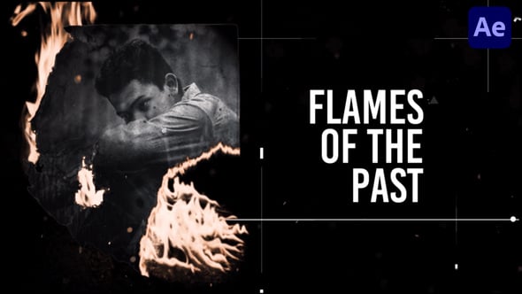 Videohive Paper Burn Stories Slides