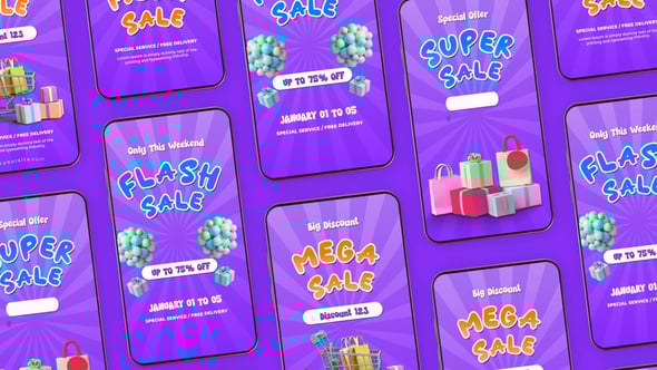 Videohive Flash Sale Instagram Story