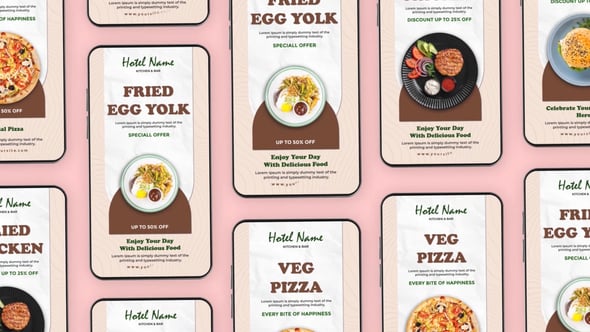 Videohive Food Instagram Story