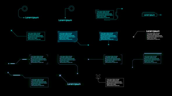 Videohive Glitch Call-Outs