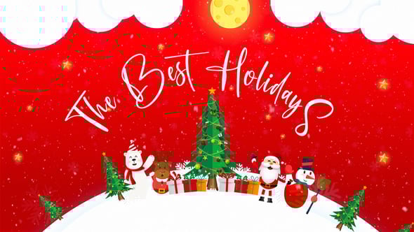 Videohive Happy New Year | Merry Christmas Titles