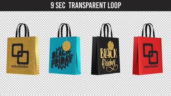 Videohive Black Friday Logo Loop
