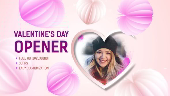Videohive Valentine’s Day Opener