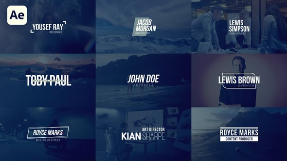 Videohive Modern Titles Pack 56161372