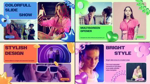 Videohive Multiscreen Slideshow 56536541