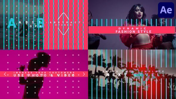Videohive Abstract Opener for After Effects