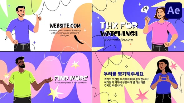 Videohive Character Explainer Scenes for After Effects
