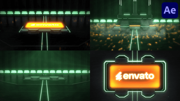 Videohive Heavy Logo Reveal for After Effects