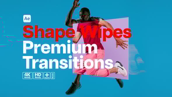 Videohive Premium Transitions Shape Wipes