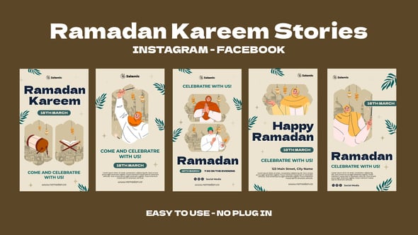 Videohive Ramadan Instagram Stories 56551247