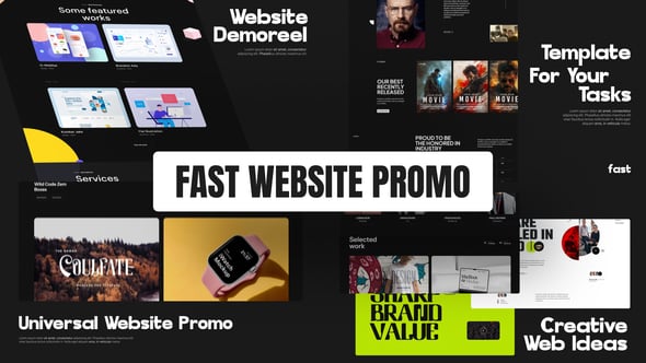 Videohive Fast Website Promo 56178995