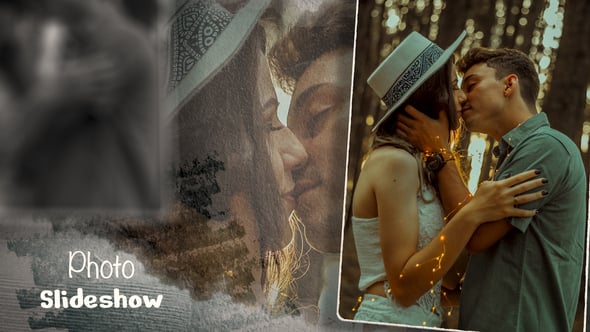 Videohive Grunge Photo Slideshow 56101713