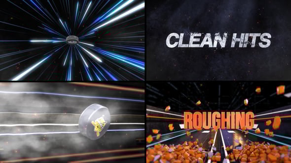 Videohive Ice Hockey Bumper (2 Bumpers)