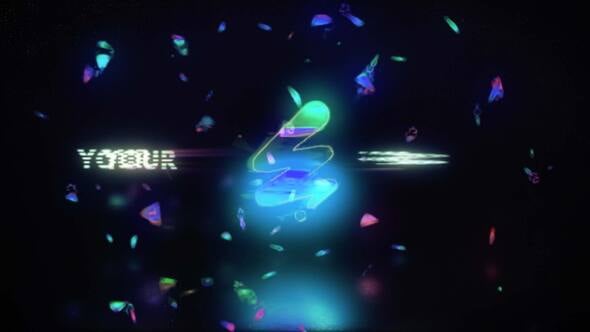 Videohive Glitch Logo 56192310