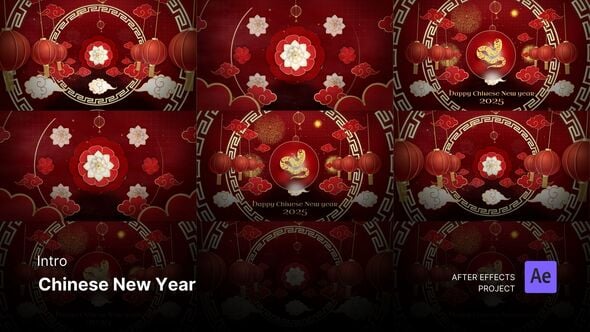 Videohive Intro/Opening – Chinese New Year After Effects Project Files