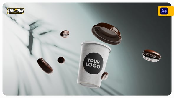 Videohive Paper Coffee Cup Promo Mockup