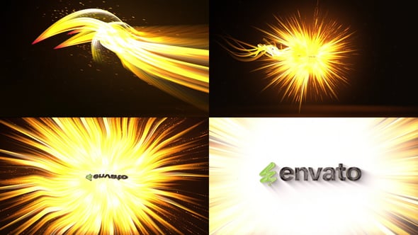 Videohive Ray Light Logo reavel