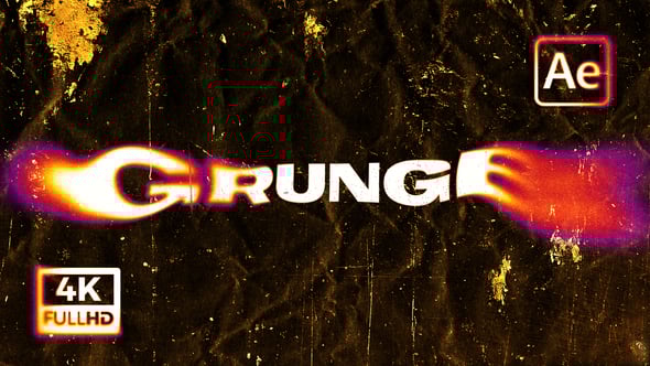 Videohive Grunge Logo Intro 56581845