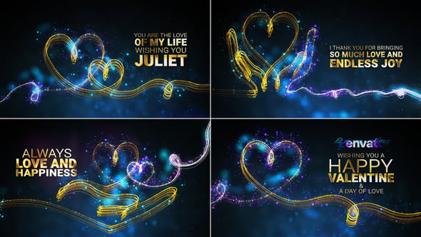 Videohive Valentine’s Day Wishes // Valentine’s Day Greetings