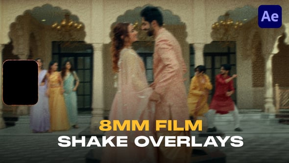 Videohive 8mm Camera Shakes | Handheld Camera