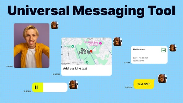 Videohive Universal Message Tool