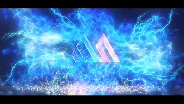 Videohive Electric Flash Lightning Sparks Explosion Logo