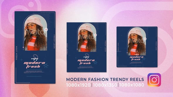 Videohive Modern Fashion Trendy Instagram Vertical Reels
