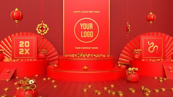 Videohive Chinese New Year Logo 56146246