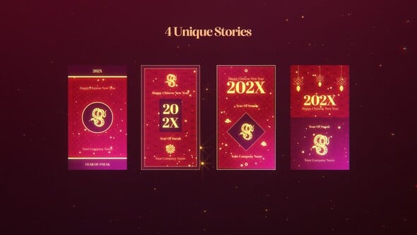 Videohive Chinese New Year Social Posts