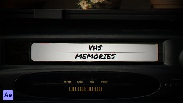Videohive VHS Memories