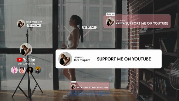 Videohive Youtube super thanks
