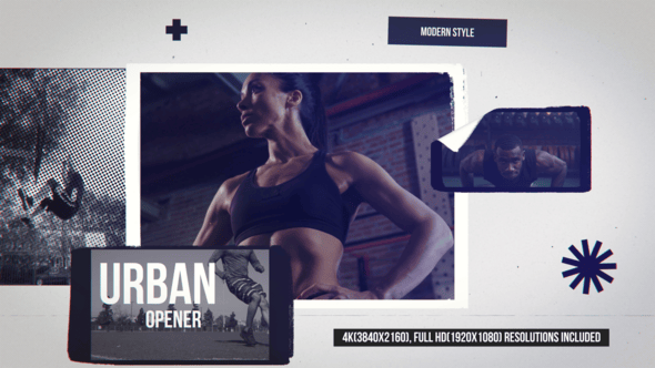 Videohive Grunge Urban Intro