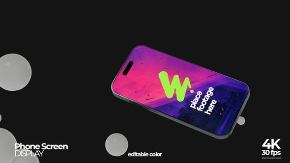 Videohive Phone Screen Mockup 56512873
