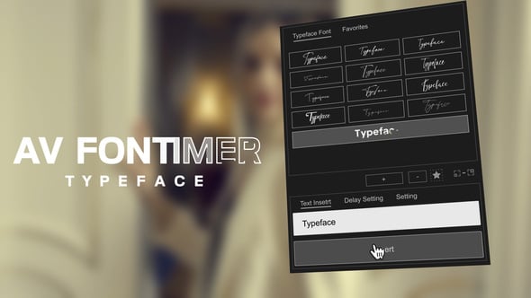 Videohive Animated Typeface – Fontimer