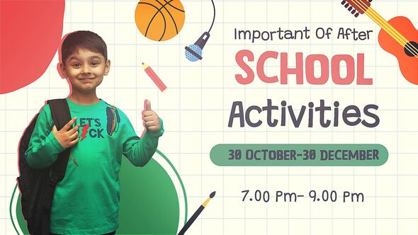 Videohive School Activities