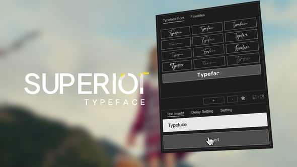 Videohive Animated Typeface – Superior