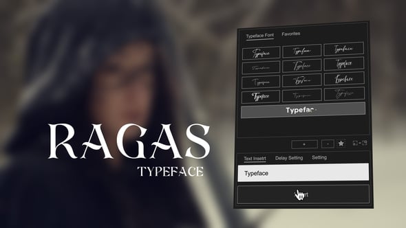 Videohive Animated Typeface – Ragas