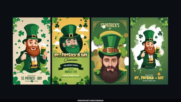 Videohive St Patrick Day Stories