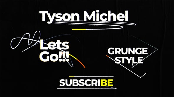 Videohive Text Animation – Lower Thirds