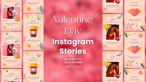 Videohive Valentine’s Day Instagram Stories