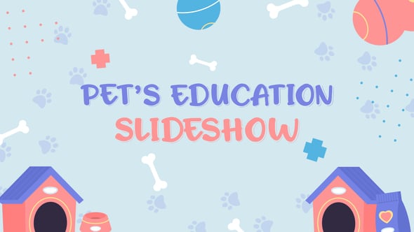 Videohive Pets Education Slideshow